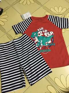 (7T) BN Carters Dino set