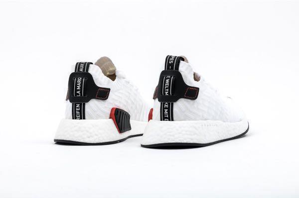 Adidas NMD R2 PK White, Men's Fashion, Footwear, Sneakers on Carousell