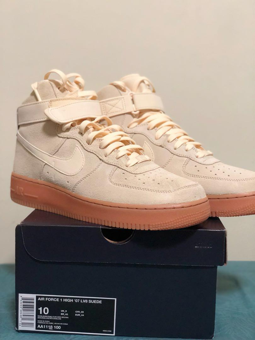 Air force 1 cheap high lv8 suede