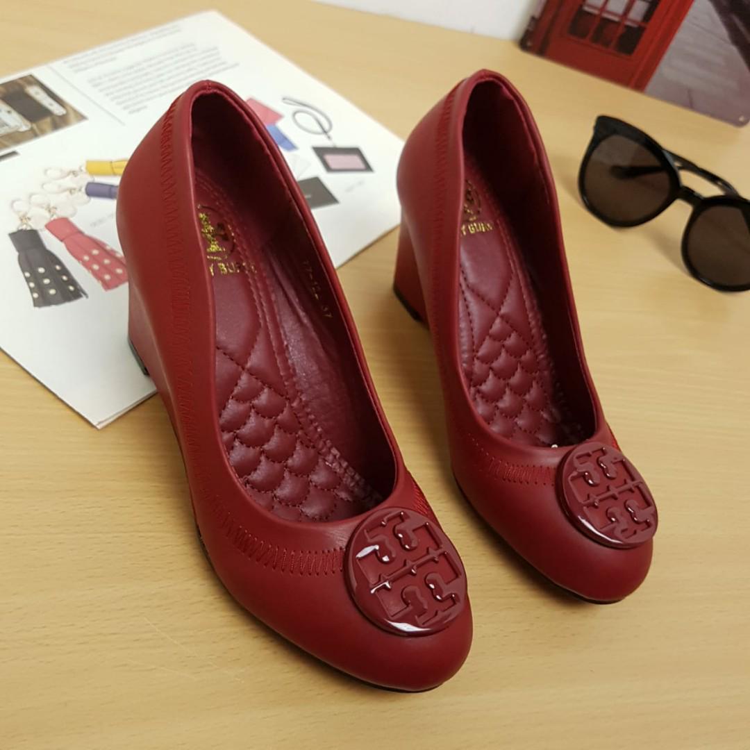 Sepatu tory on sale burch asli