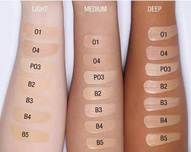 Authentic Maybelline Dream Satin Skin Liquid Foundation (Category: Makeup) located in Quezon City. Submitted by sampleholics (Listing ID 186187331, Image 2). Description: A hybrid liquid mousse foundation for an smooth, matte, airbrushed look. Air-whipped liquid formula delivers skin-perfecting coverage; delivers full yet lightweight coverage; leaves a satin, luminous finish; oil-free, fragrance-free, dermatologist-tested, non-comedogenic, and ge