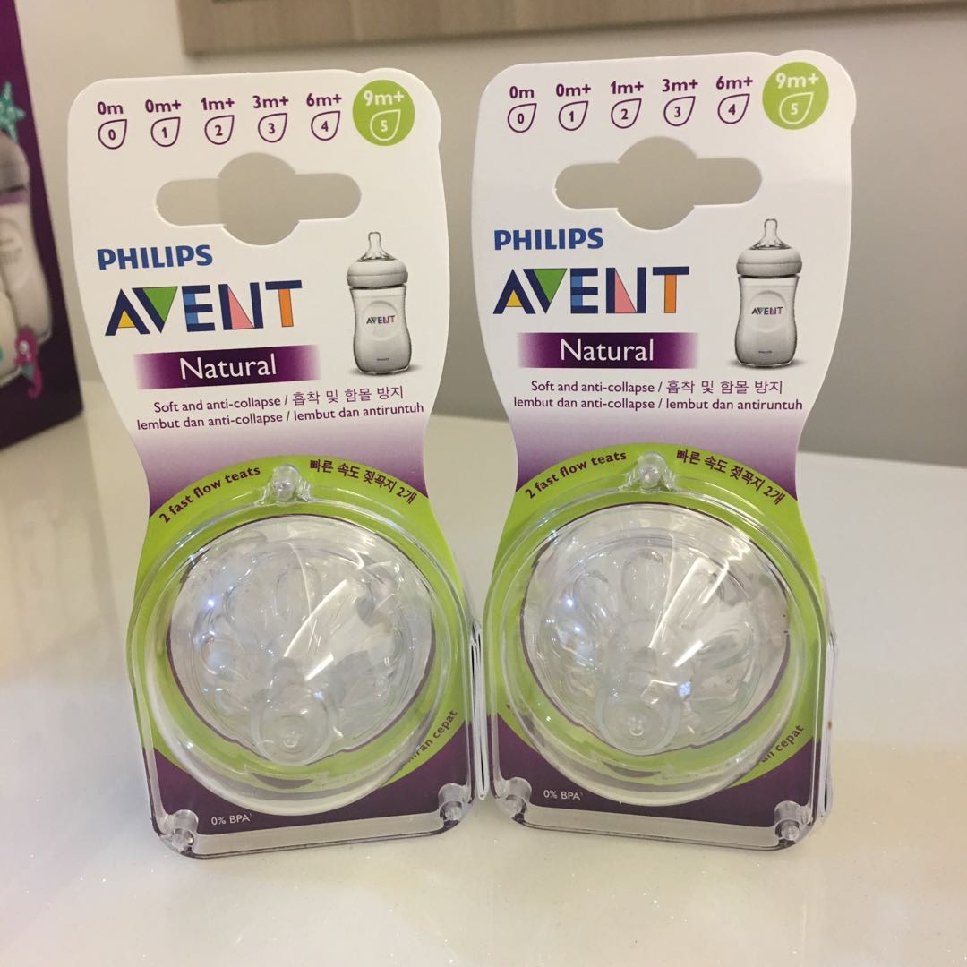 philips avent natural teat 9m 