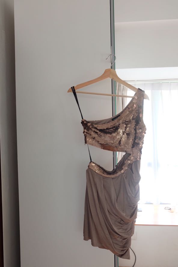 Bebe Sequin Dress