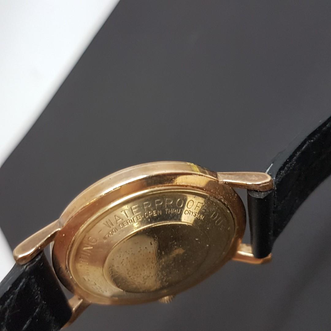 Benrus 20 Micron Gold 7001 Series Winding Vintage Watch, Luxury ...