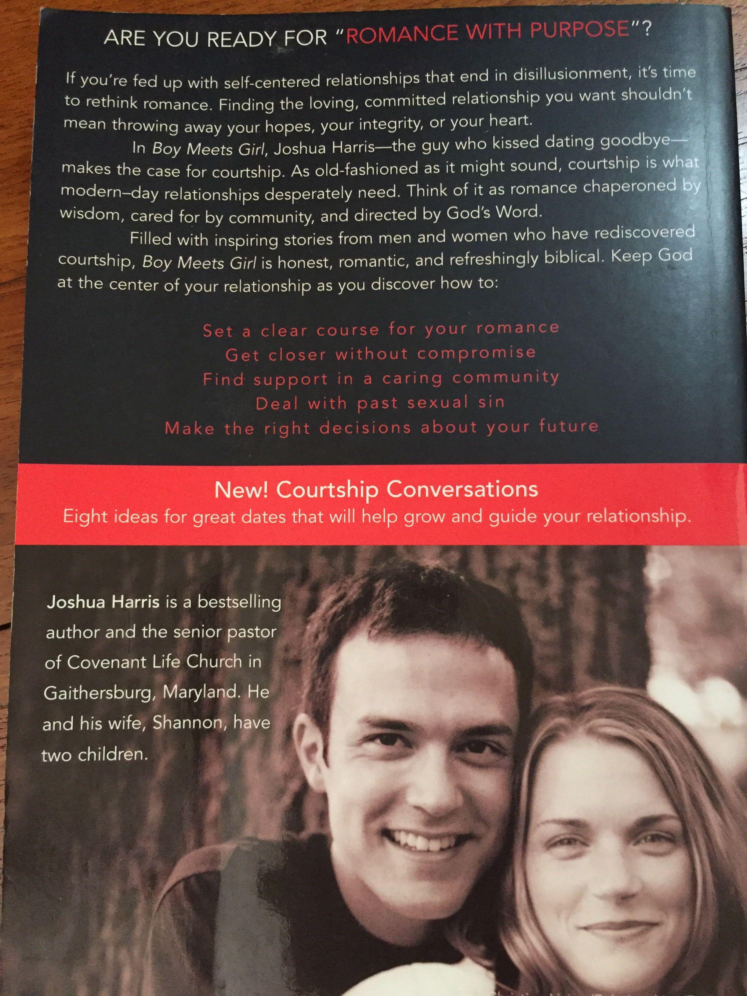 Boy Meets Girl By Joshua Harris Hobbies Toys Books Magazines Fiction Non Fiction On Carousell