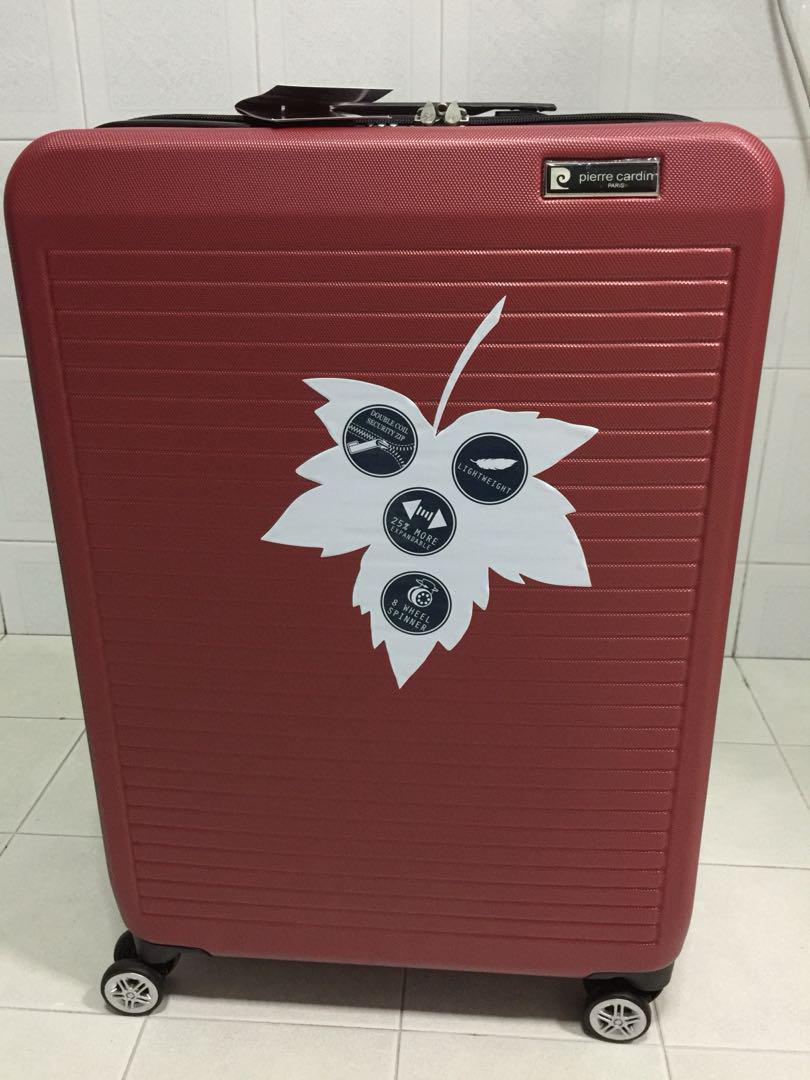 pierre cardin 24 inch luggage