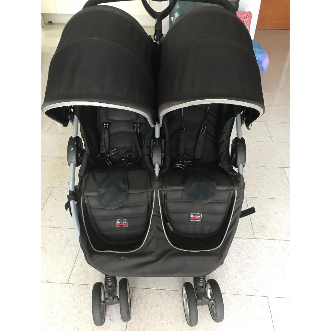 agile twin pram