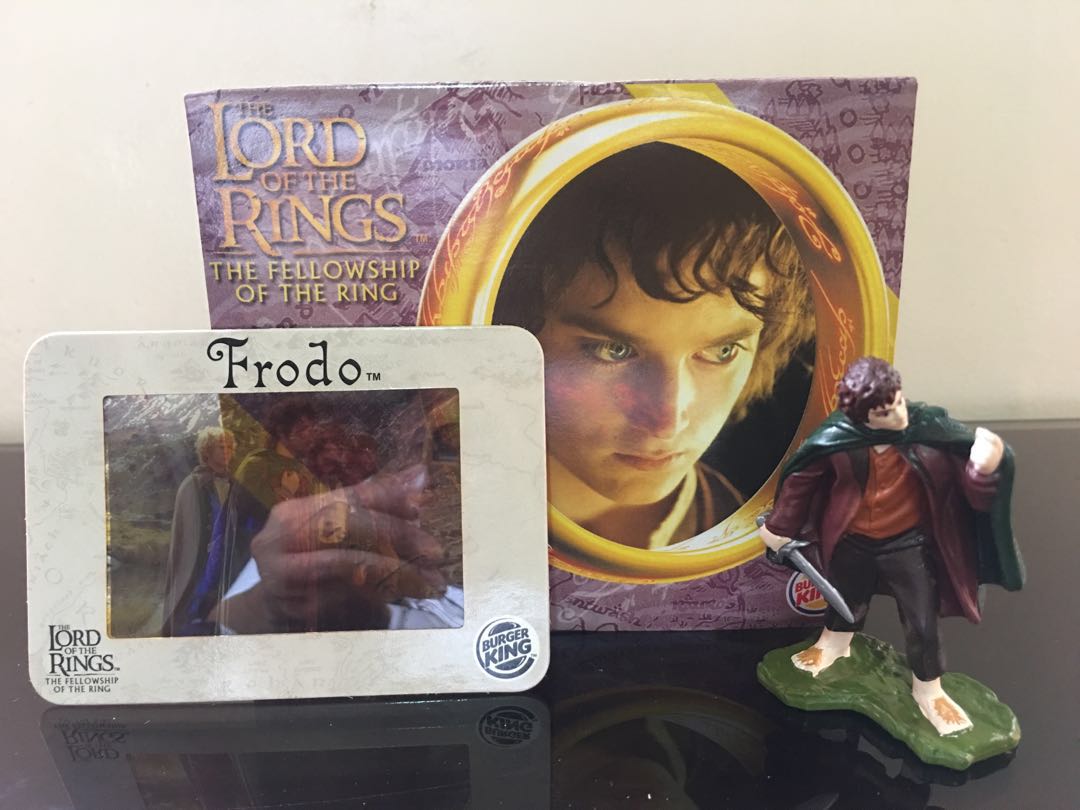 Burger King s LORD of the RINGS Fellowship of the Ring Toys 2001