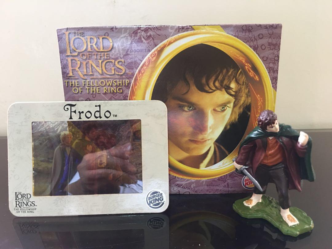 Frodo 2001 Lord of the Rings Burger King Toy Figure 