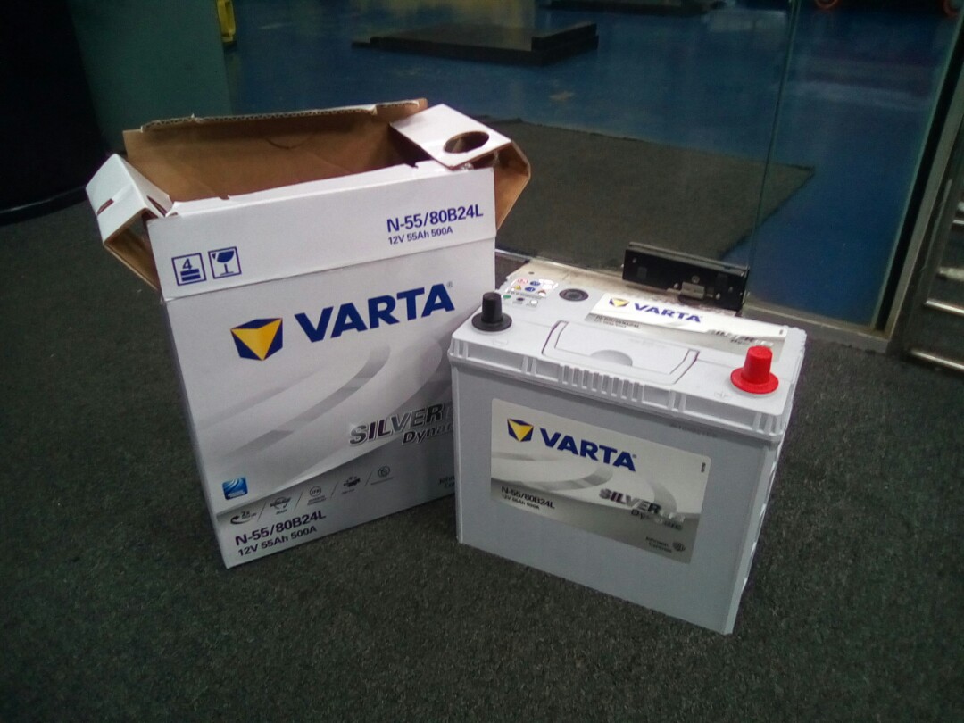 没货了car Battery 80b24l Varta N55 Efb Start Stop Battery No Warranty Cash And Carry On Service Fee 40 Warranty 1 Year Car Accessories Accessories On Carousell