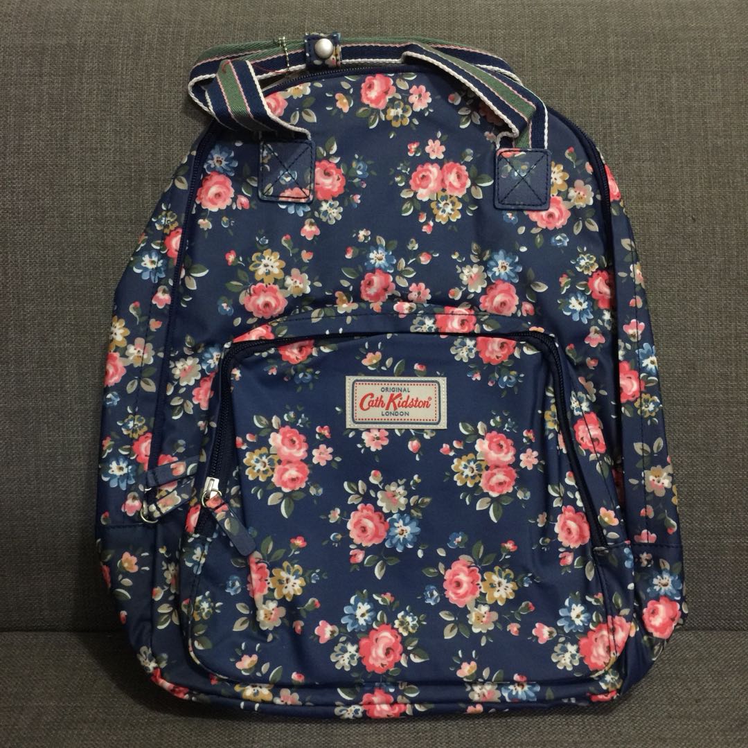 cath kidston floral backpack