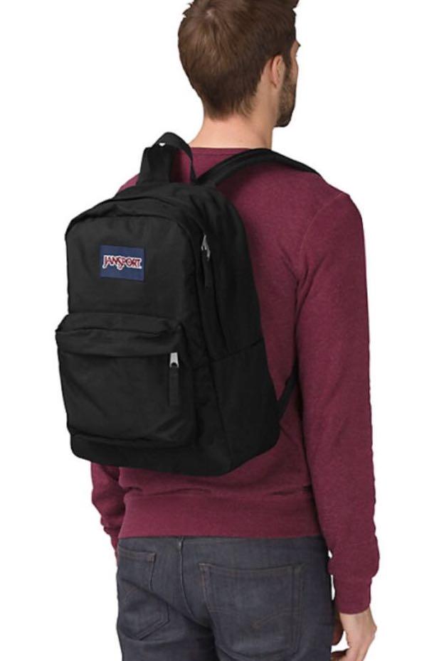 Black jansport backpack cheap hotsell