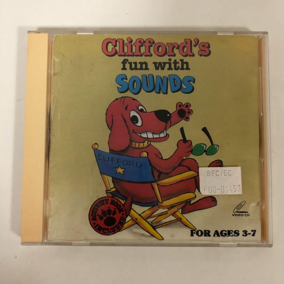 Clifford’s Fun With Sounds VCD (for ages 37), TV & Home Appliances, TV