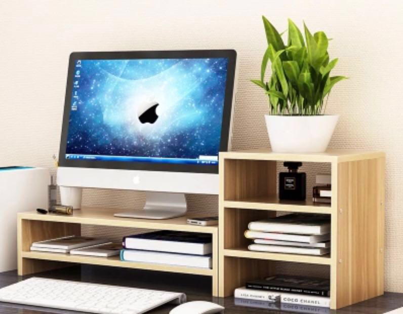 Computer Monitor's Elevation Rack, Hobbies & Toys, Stationery & Craft ...