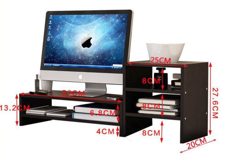 Computer Monitor's Elevation Rack, Hobbies & Toys, Stationery & Craft ...