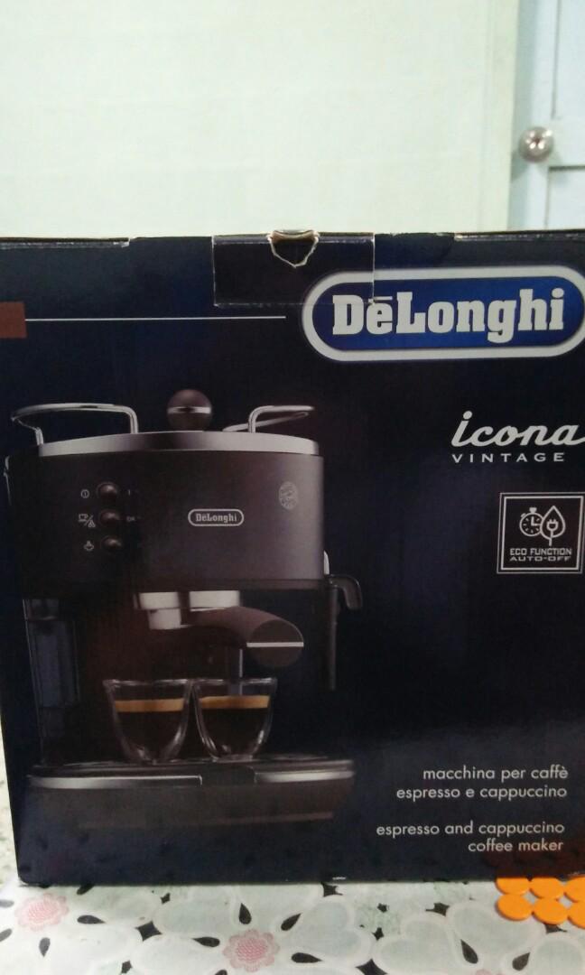 Delonghi Coffee Machine Tv Home Appliances Kitchen Appliances Coffee Machines Makers On Carousell