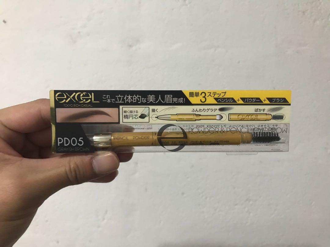 Excel 3 In 1 Eyebrow Pen Health Beauty Makeup On Carousell