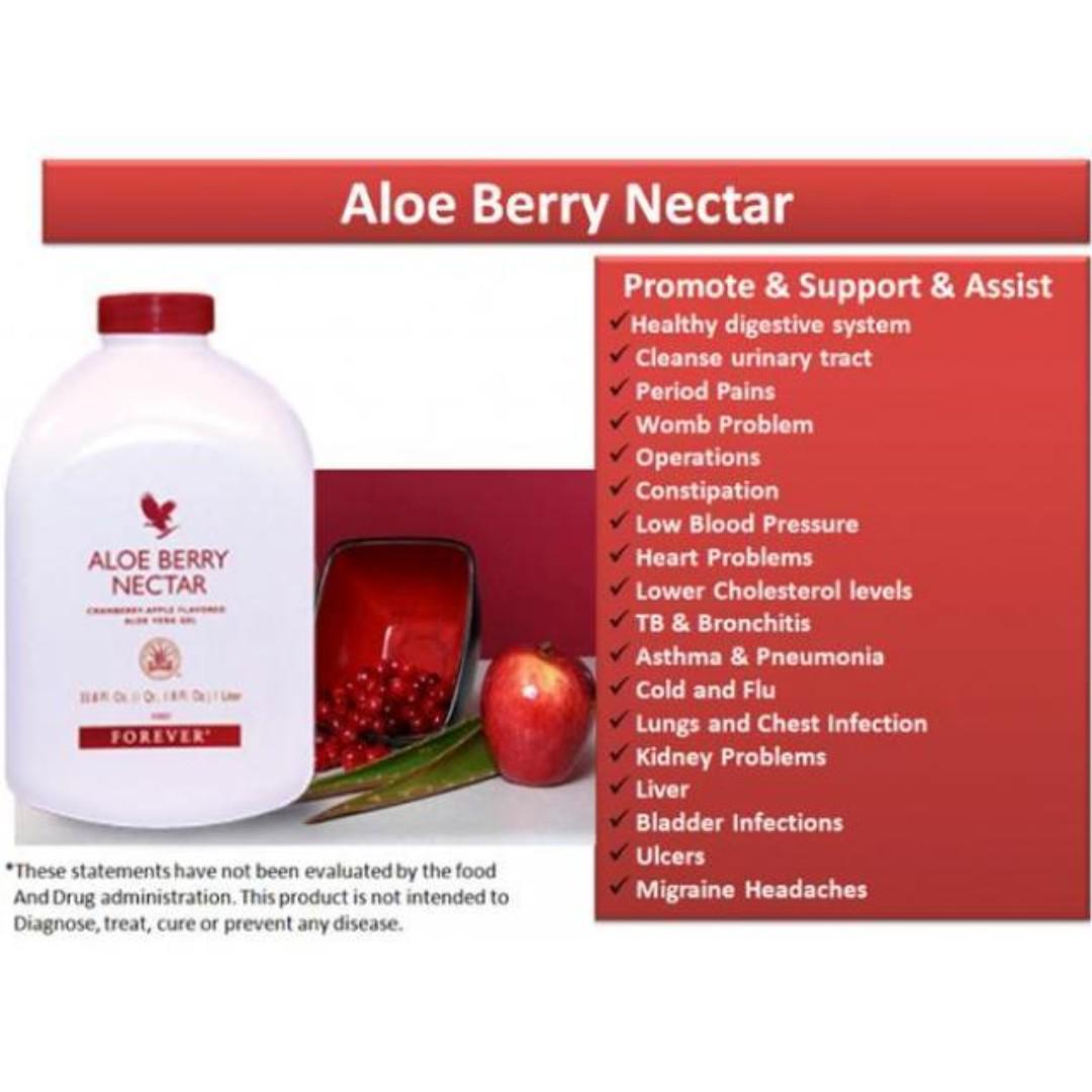 Forever Living Aloe Berry Nectar Food Drinks Beverages On Carousell