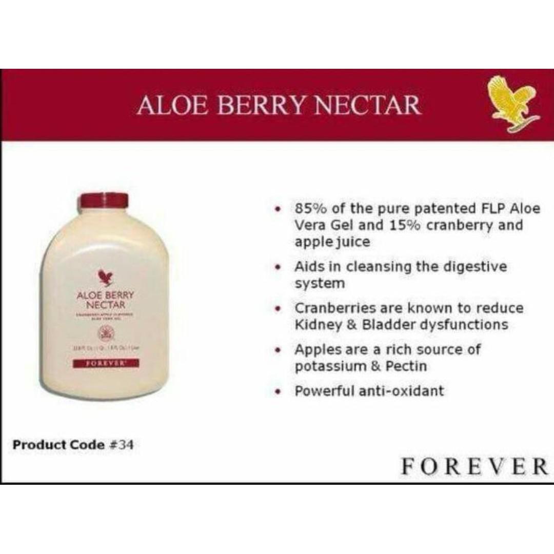 Forever Living Aloe Berry Nectar Food Drinks Beverages On Carousell