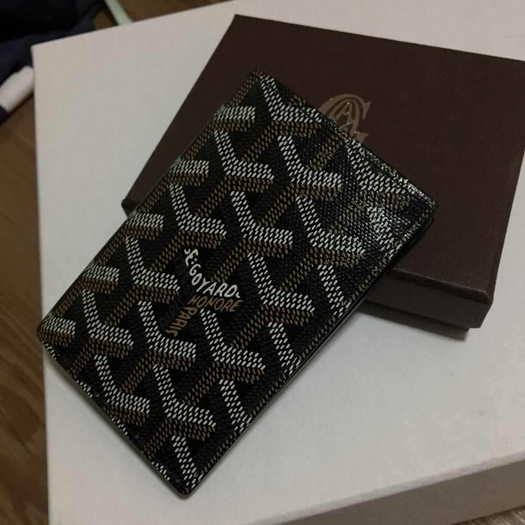goyard bifold card holder