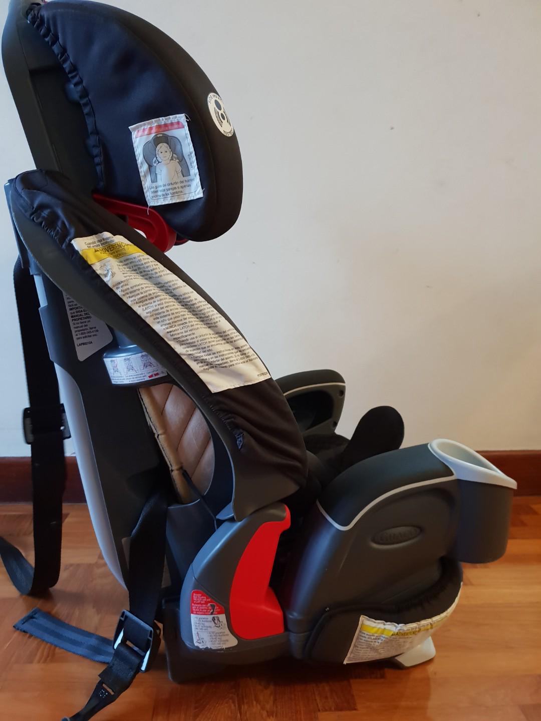 Graco Nautilus 3in1 harness booster Car Seat, Babies & Kids, Going