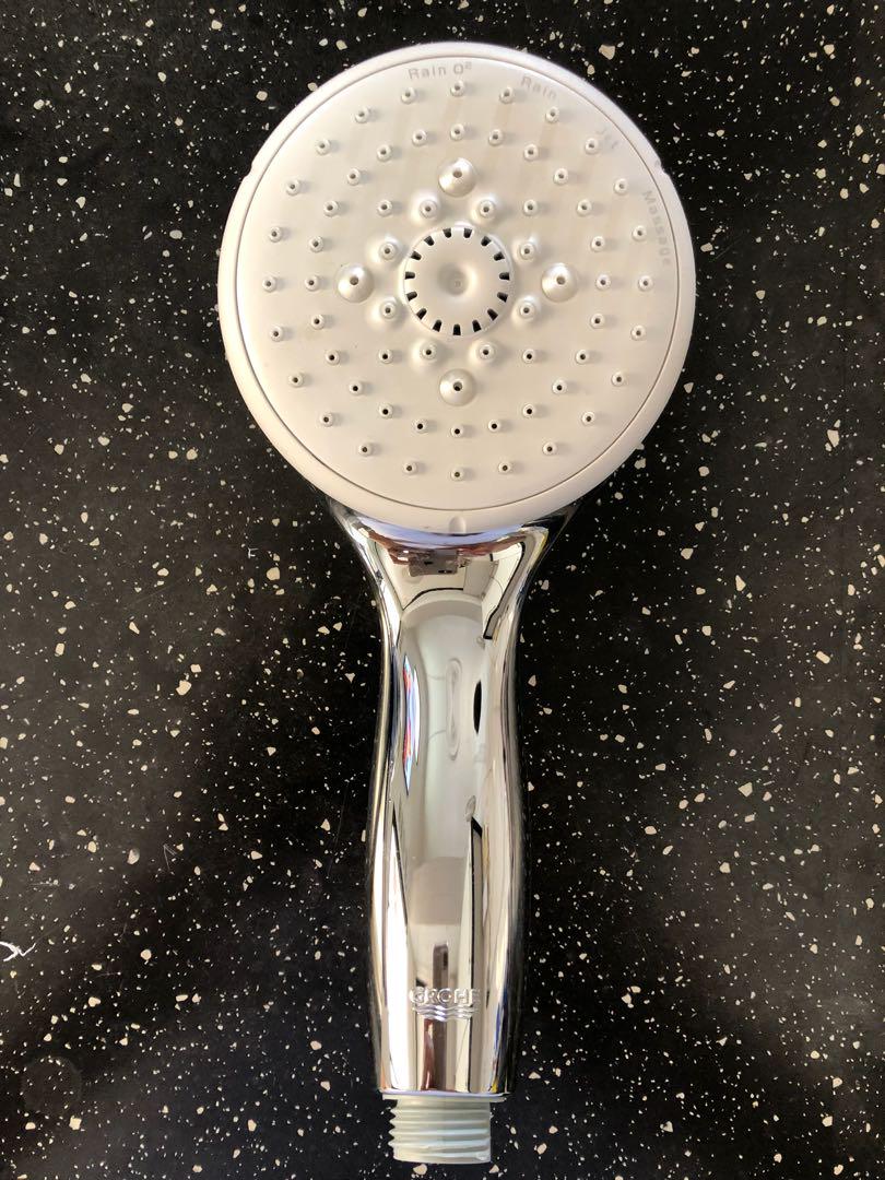 Grohe Rain O2 Rain Jet Massage Shower Heas, Furniture & Home Living, Bathroom & Kitchen Fixtures