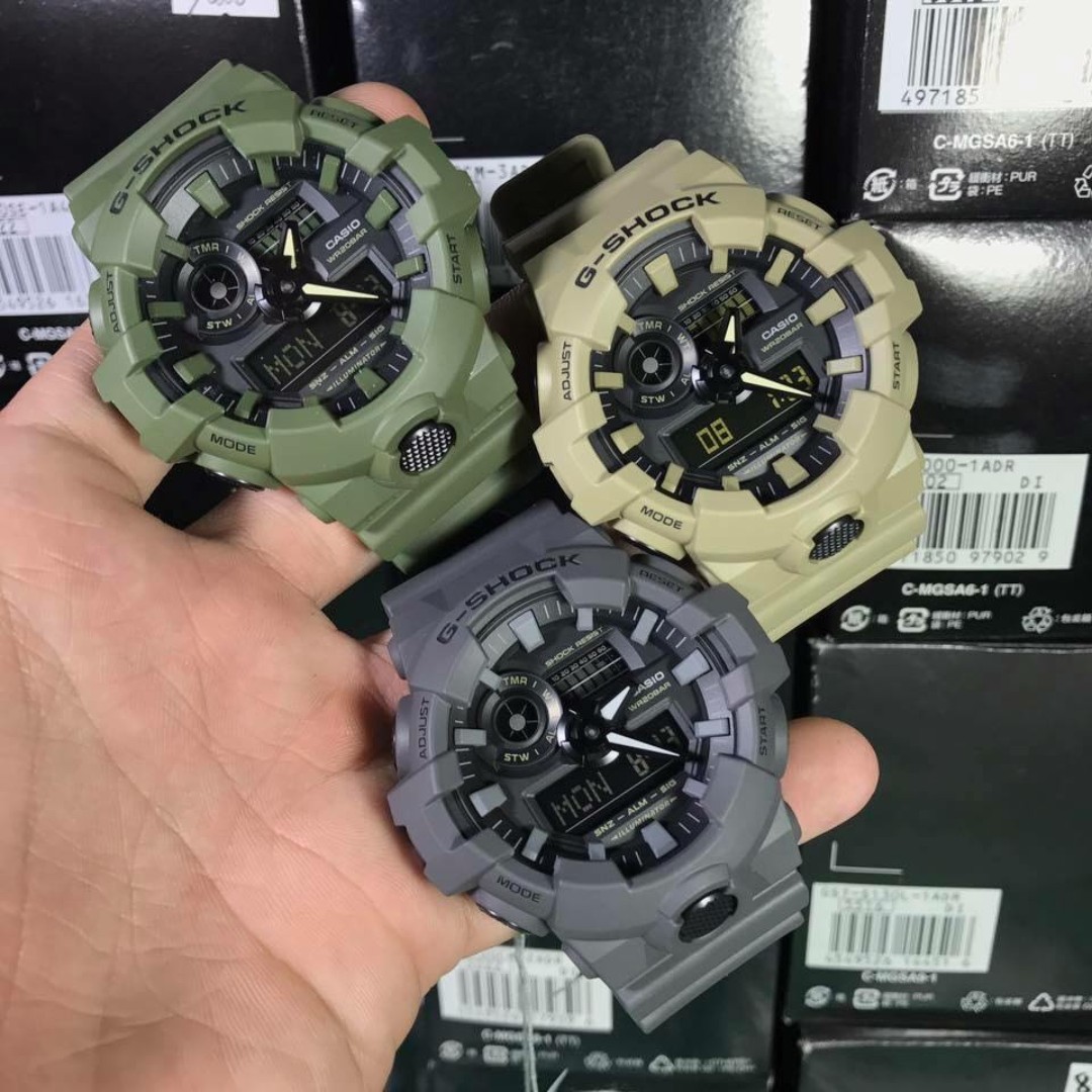 g shock ga 700uc manual