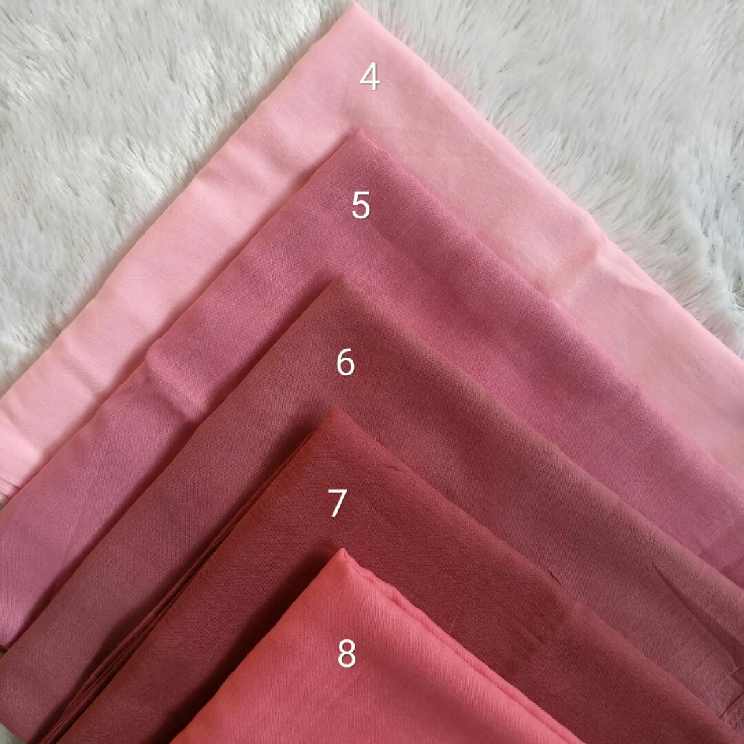 Hijab Jilbab Segi Empat Voal Polos Murah Olshop Fashion Olshop