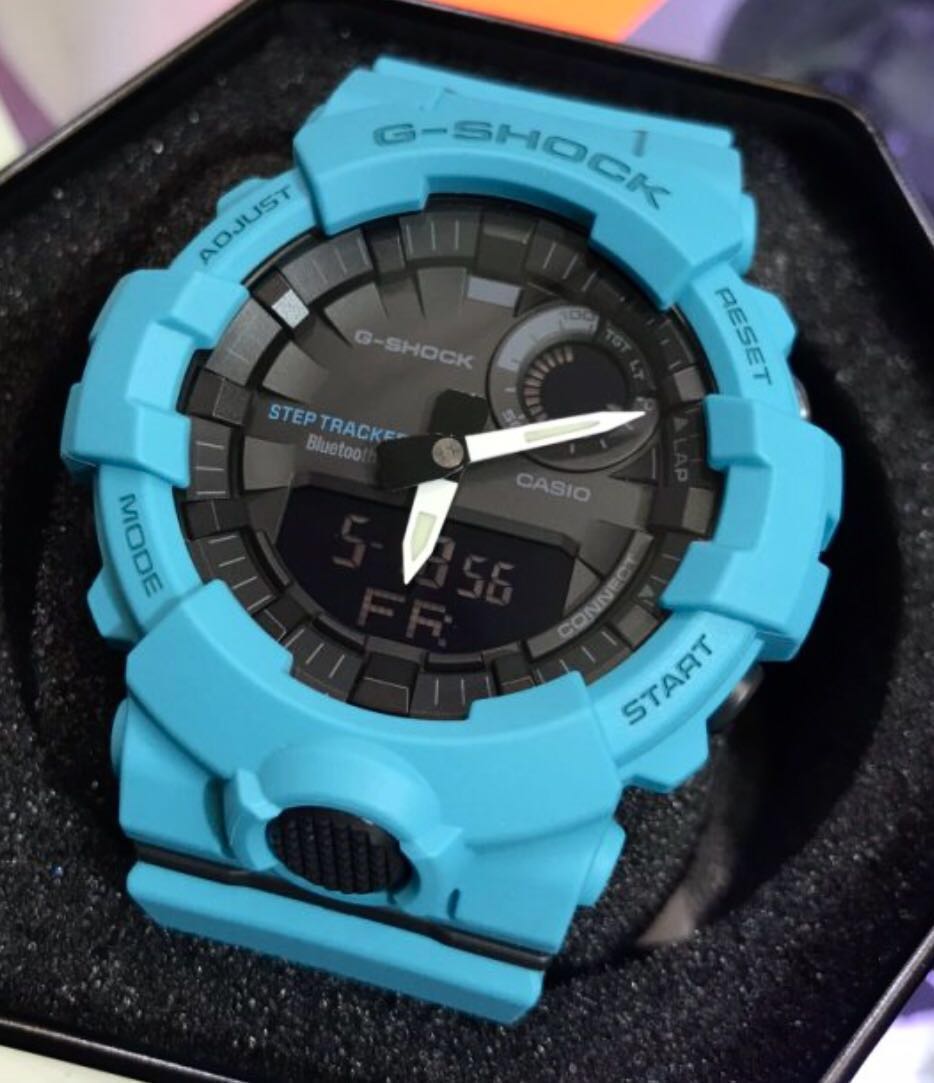 g shock blue colour watch