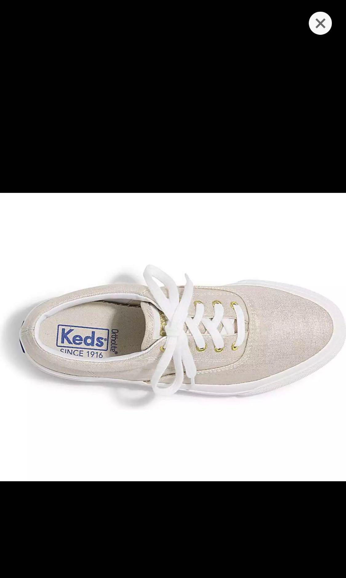 Champagne keds best sale