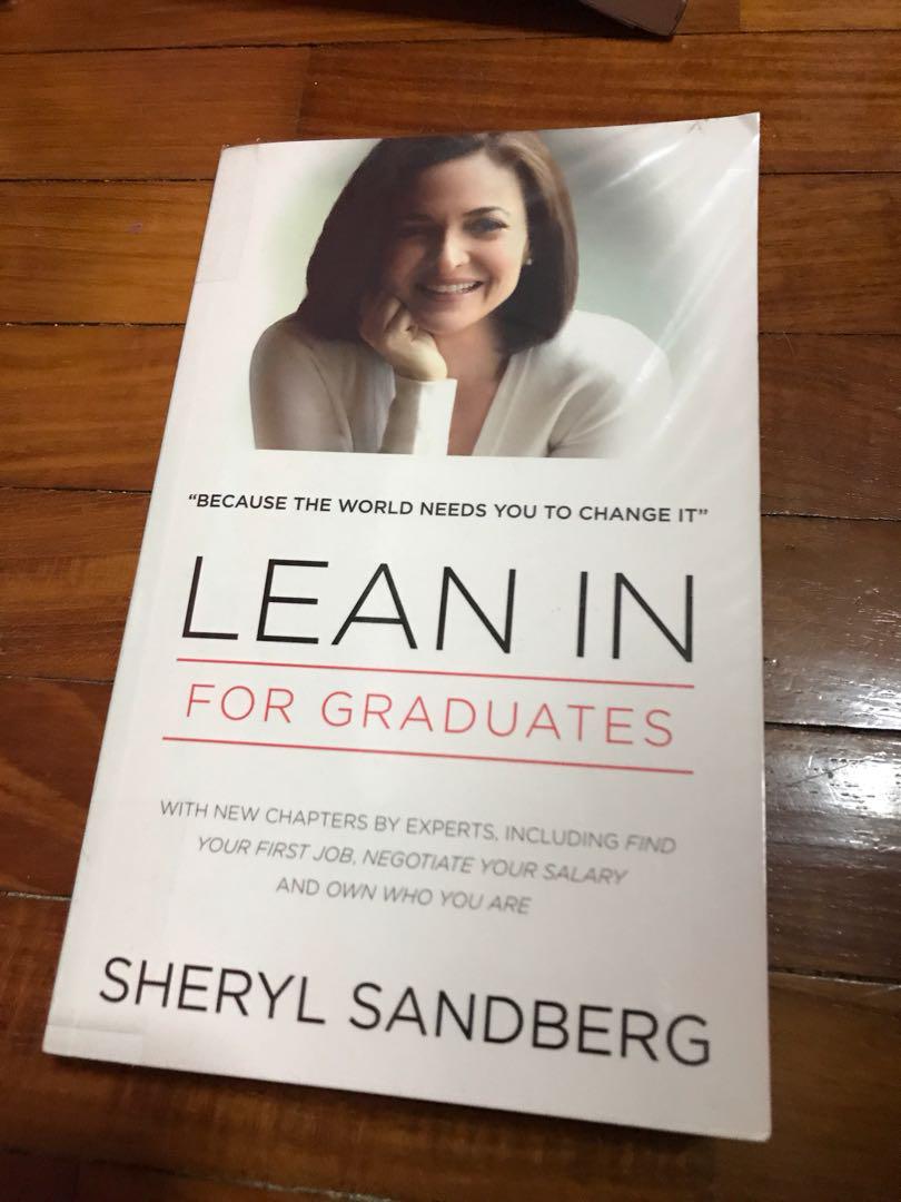 Lean In For Graduates By Sheryl Sandberg Books Stationery