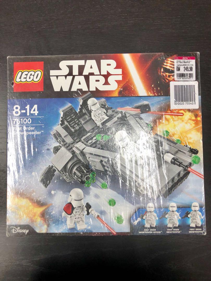NEW LEGO Star Wars First Order Snowspeeder 75100 Building Kit
