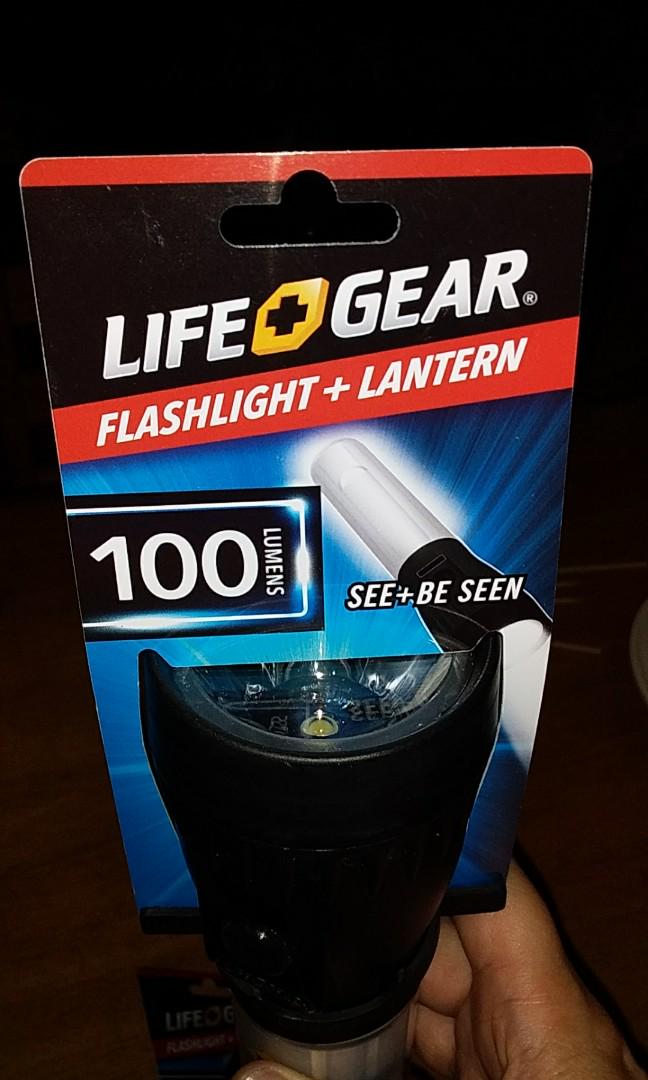 Life Gear Flashlight + Lantern, Car Parts & Accessories on Carousell