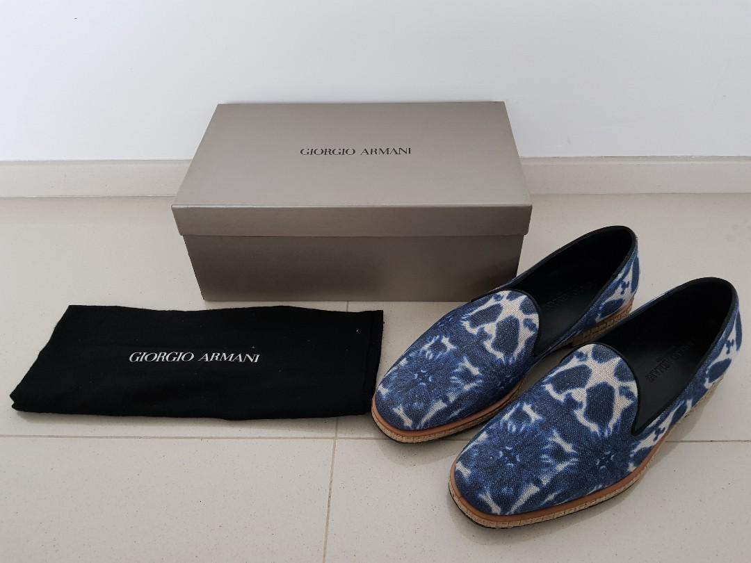 armani shoes loafers