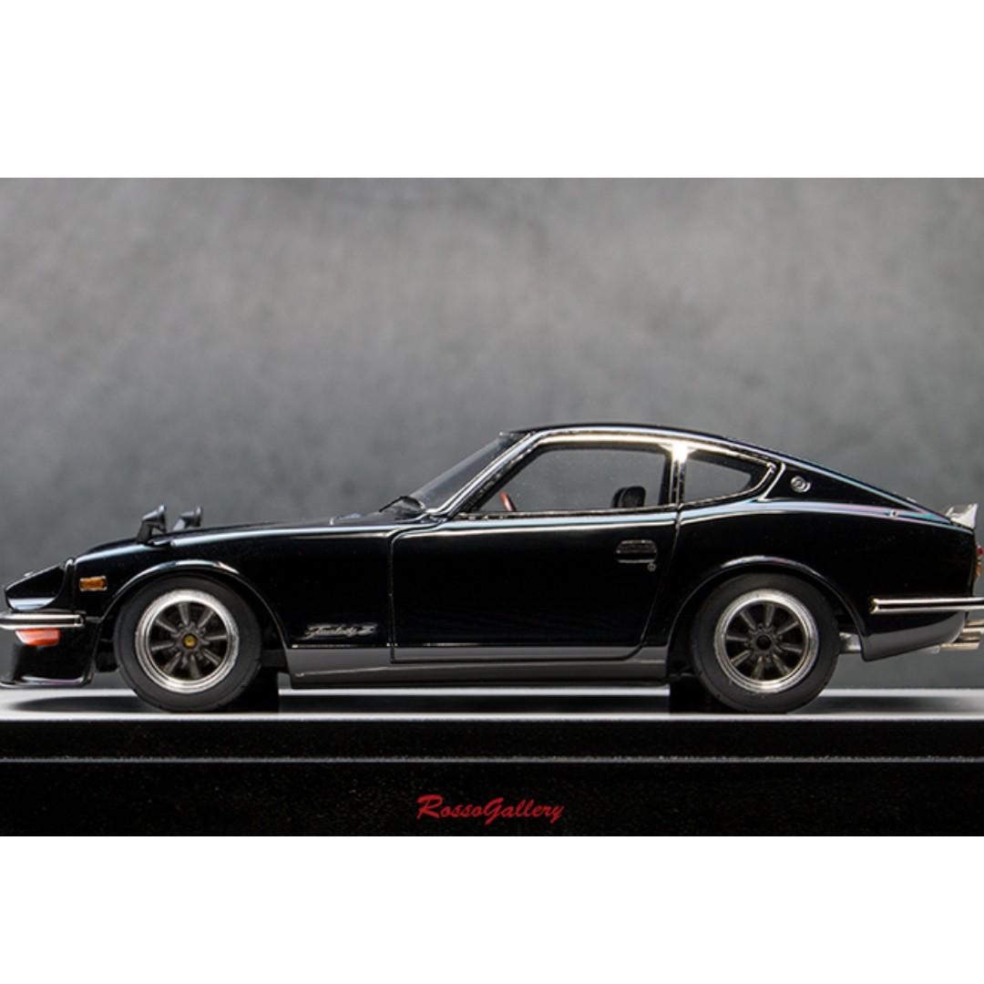 全新Make Up 1:43 Nissan Fairlady Z (S30) Custom Ver. Black 1969