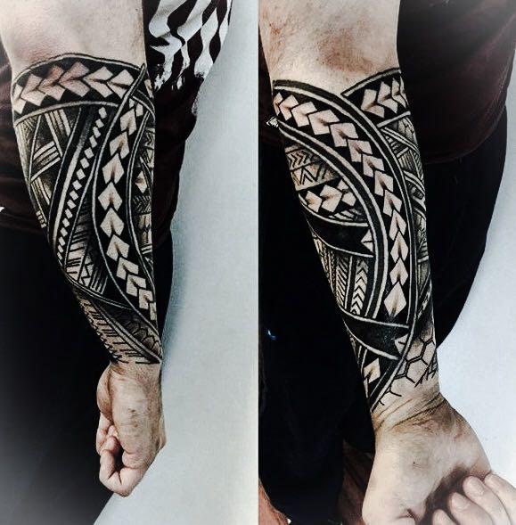 Jazzink Tattoos & Piercing Studio - Maori arm band design.. Hope u guys  like this to.. Jazzink Tattoos & piercing Studio For appointment =  9540311509 | Facebook