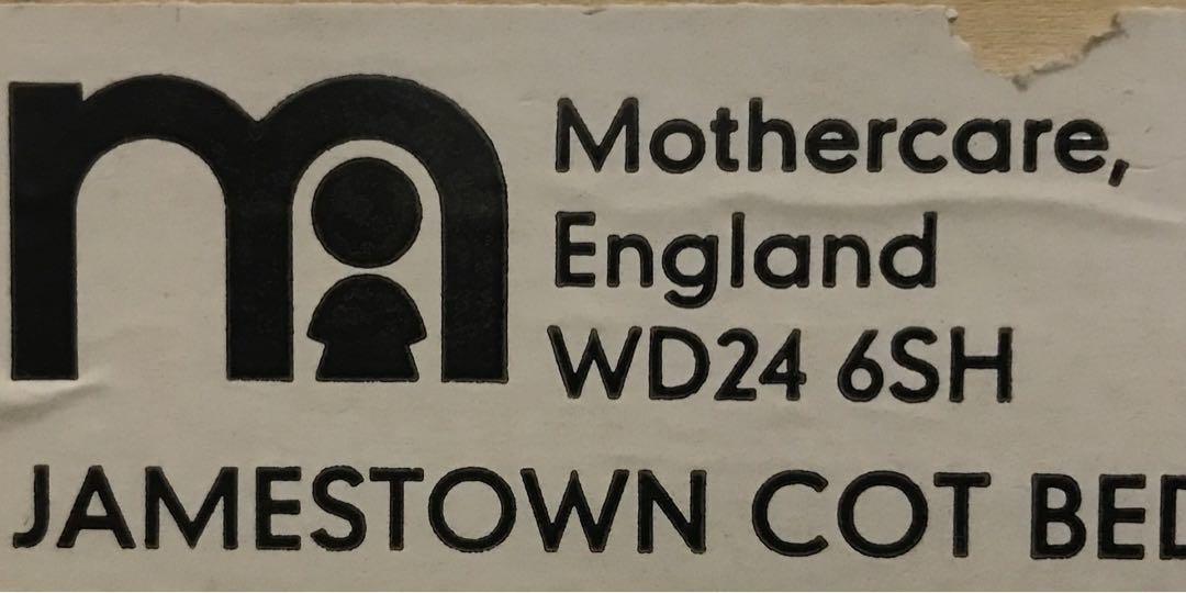 mothercare jamestown cot