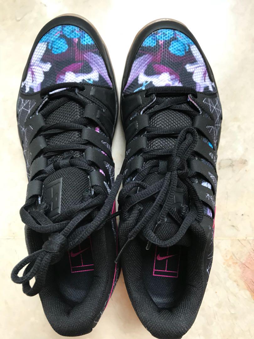 Nike zoom vapor 9.5 tour outlet black/hyper pink women's shoe