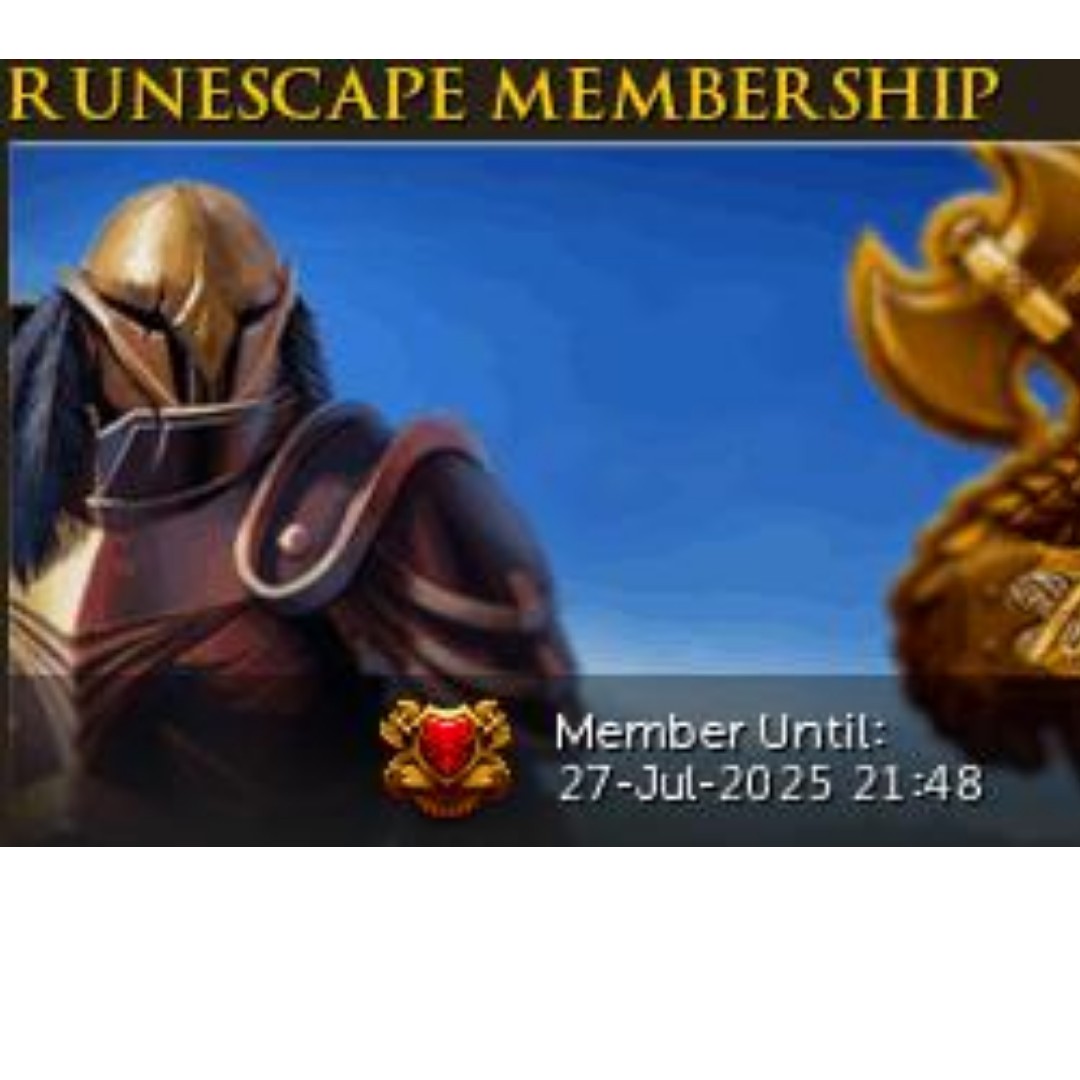 Old School Runescape 3 Unlimited Membership Toys Games Gaming In Game Products On Carou