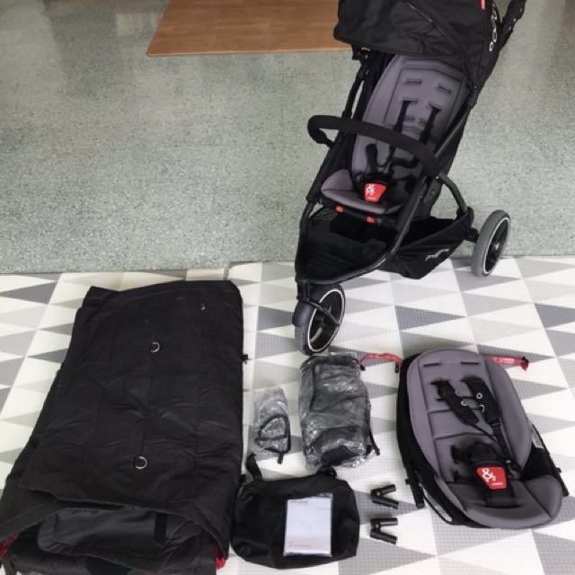 Phil & teds cheap dot double stroller