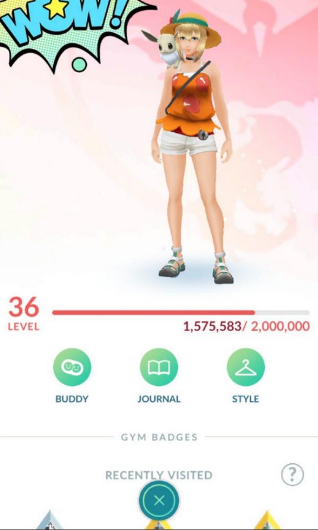 Pokémon Go Lvl 36 Com Shiny E Lendários - Pokemon Go - DFG