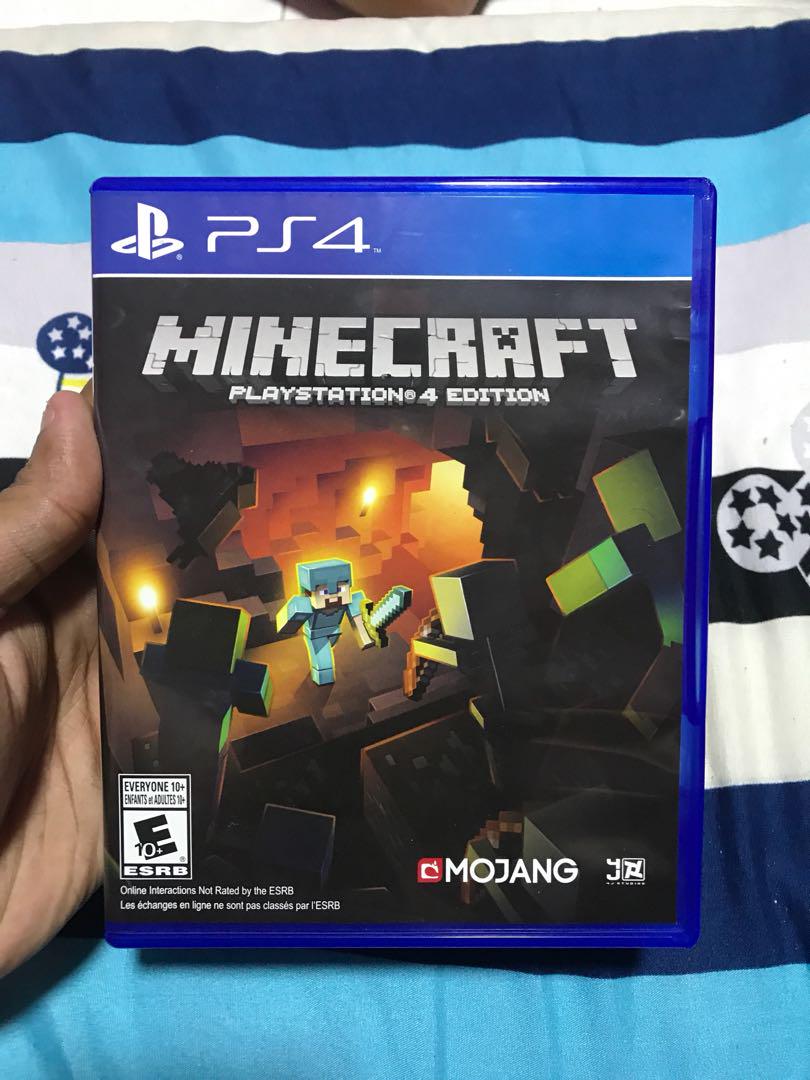 Ps4 Minecraft Toys Games Video Gaming Video Games On Carousell