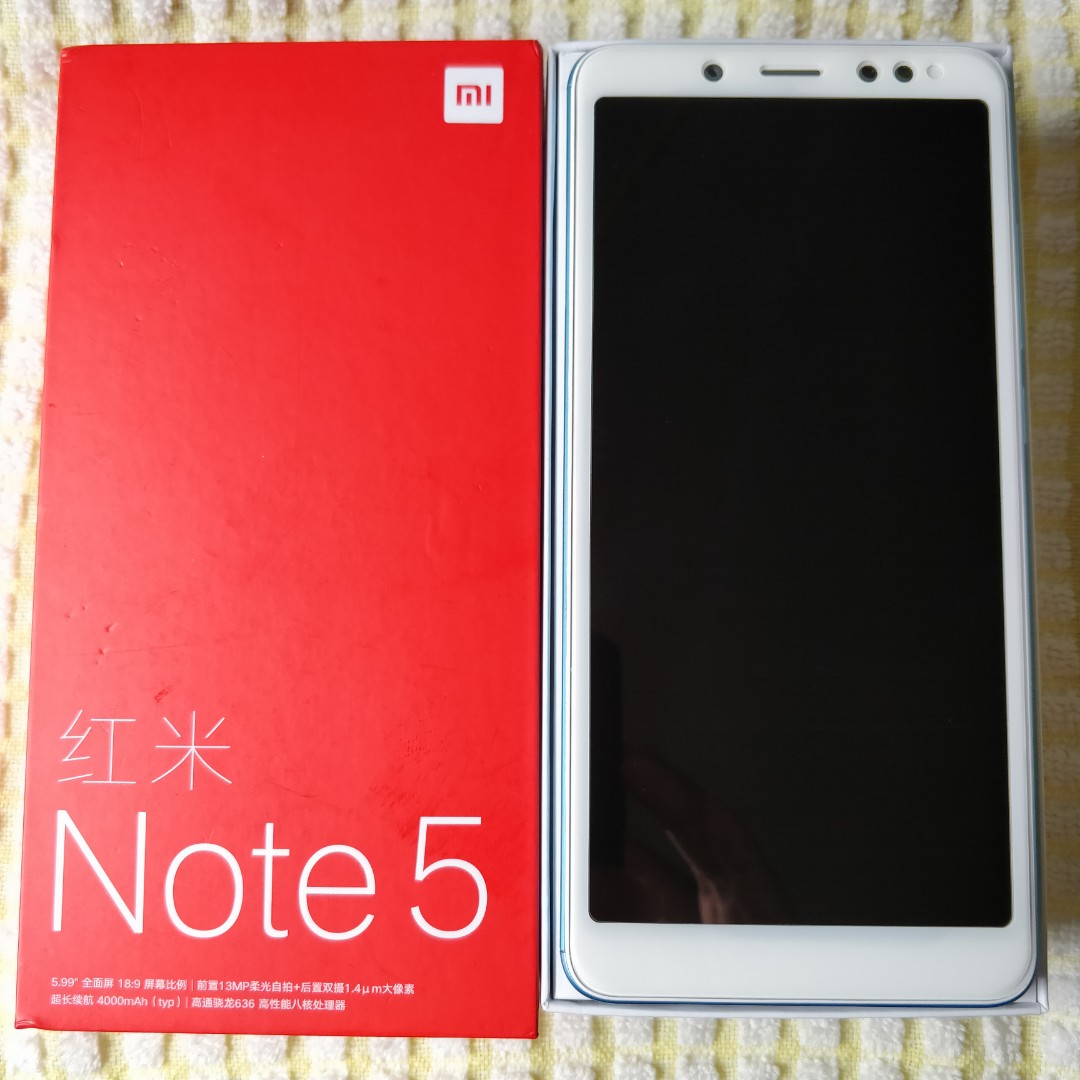 Redmi Note 5 Pro 6gb Ram 64gb Blue Mobile Phones Tablets Android Phones Xiaomi On Carousell