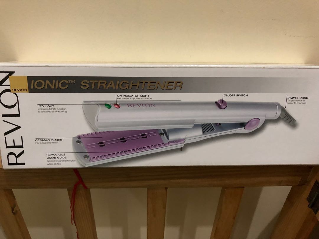Revlon ionic straightener clearance