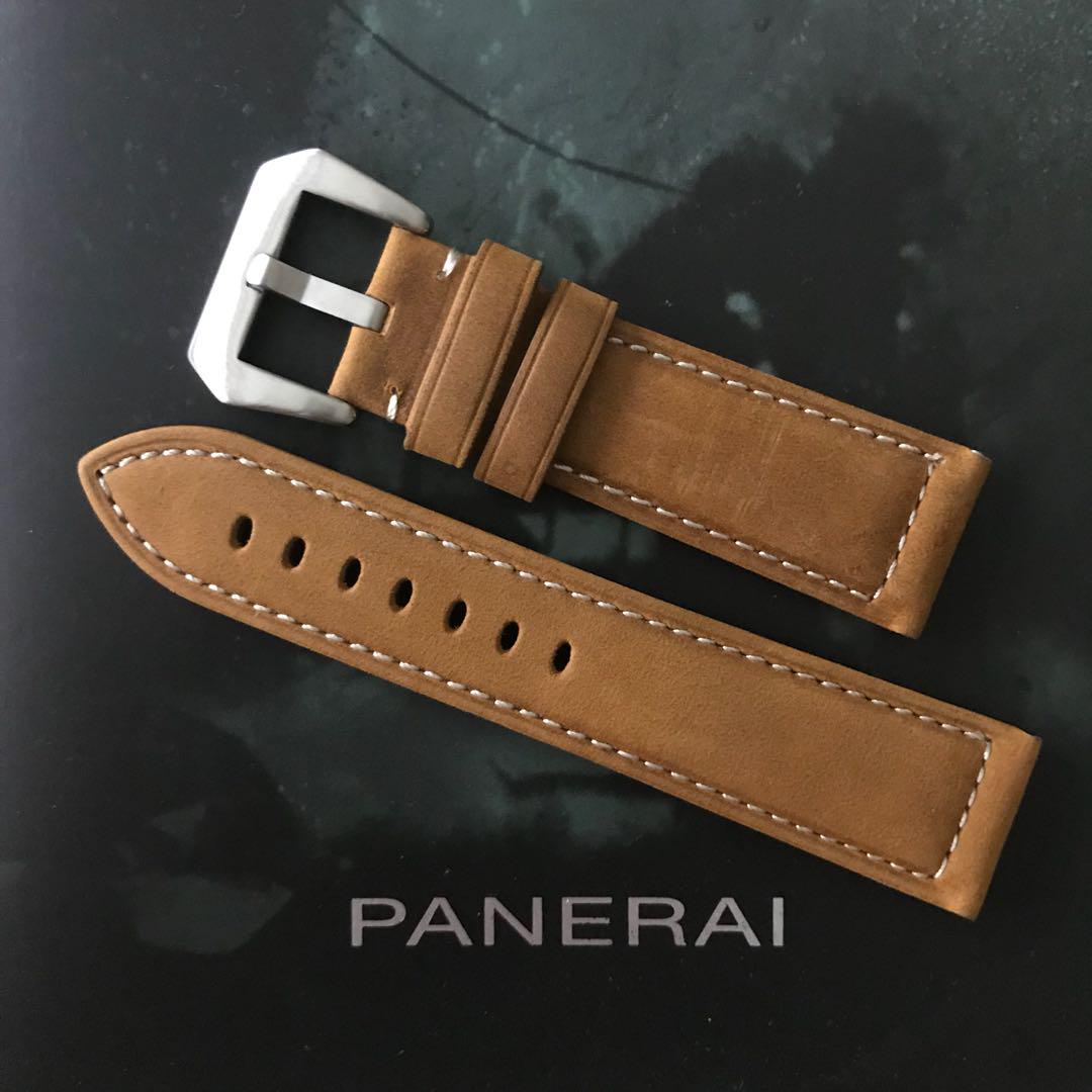 SALE Asso Tanned Brown Leather Strap