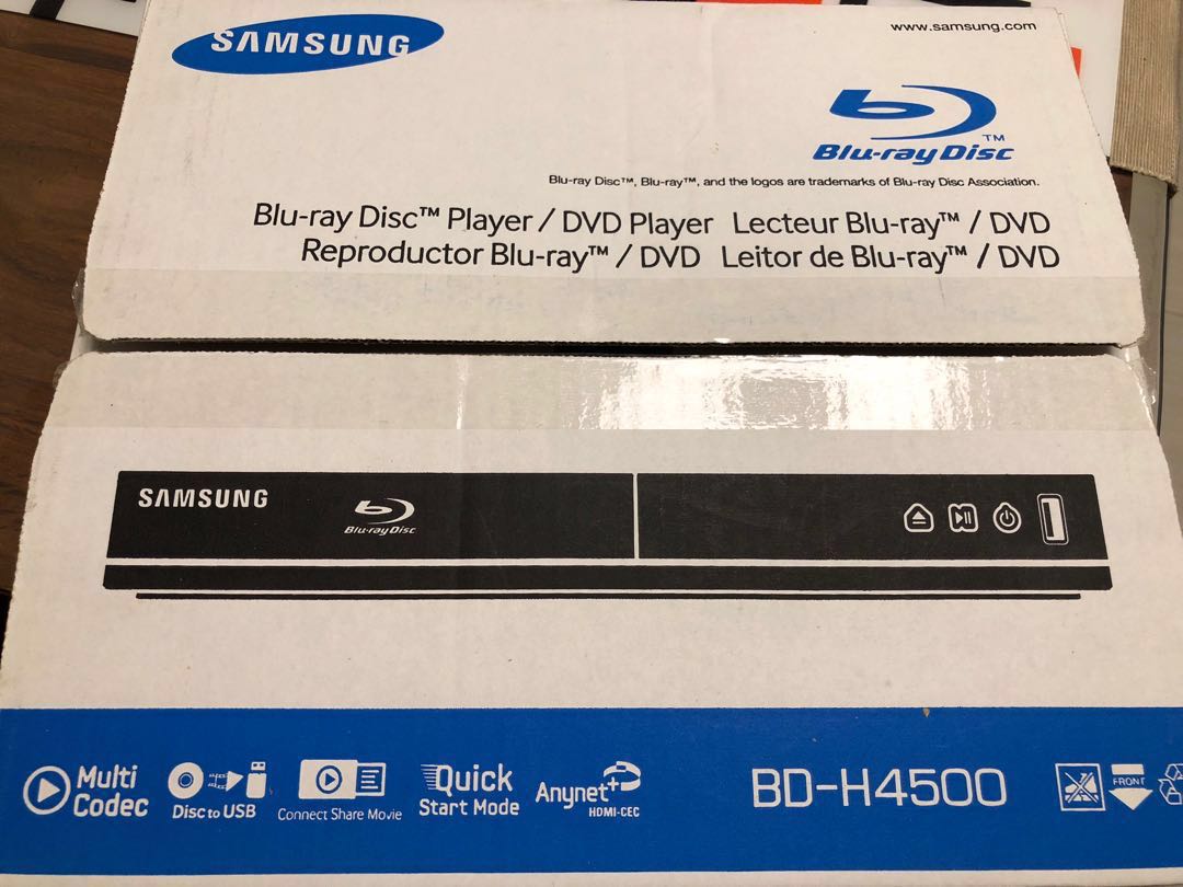 Samsung Blu Ray Dvd Player Brand New Reduced Price Tv Home Appliances Tv Entertainment Blu Ray Media Players On Carousell