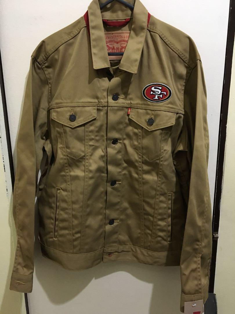 SF 49ers Levi's Button-Up Jacket, Men's Fashion, Coats, Jackets and  Outerwear on Carousell