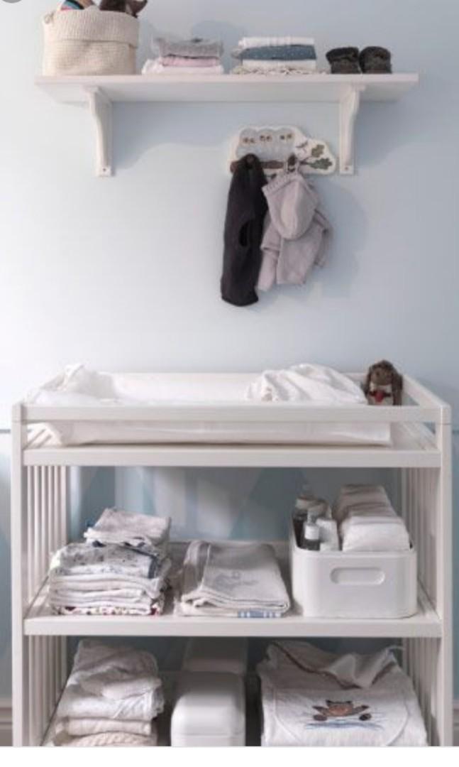 ikea gulliver changing table pad