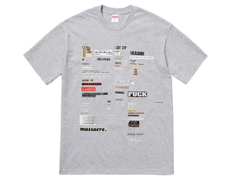 Supreme shop cutout tee