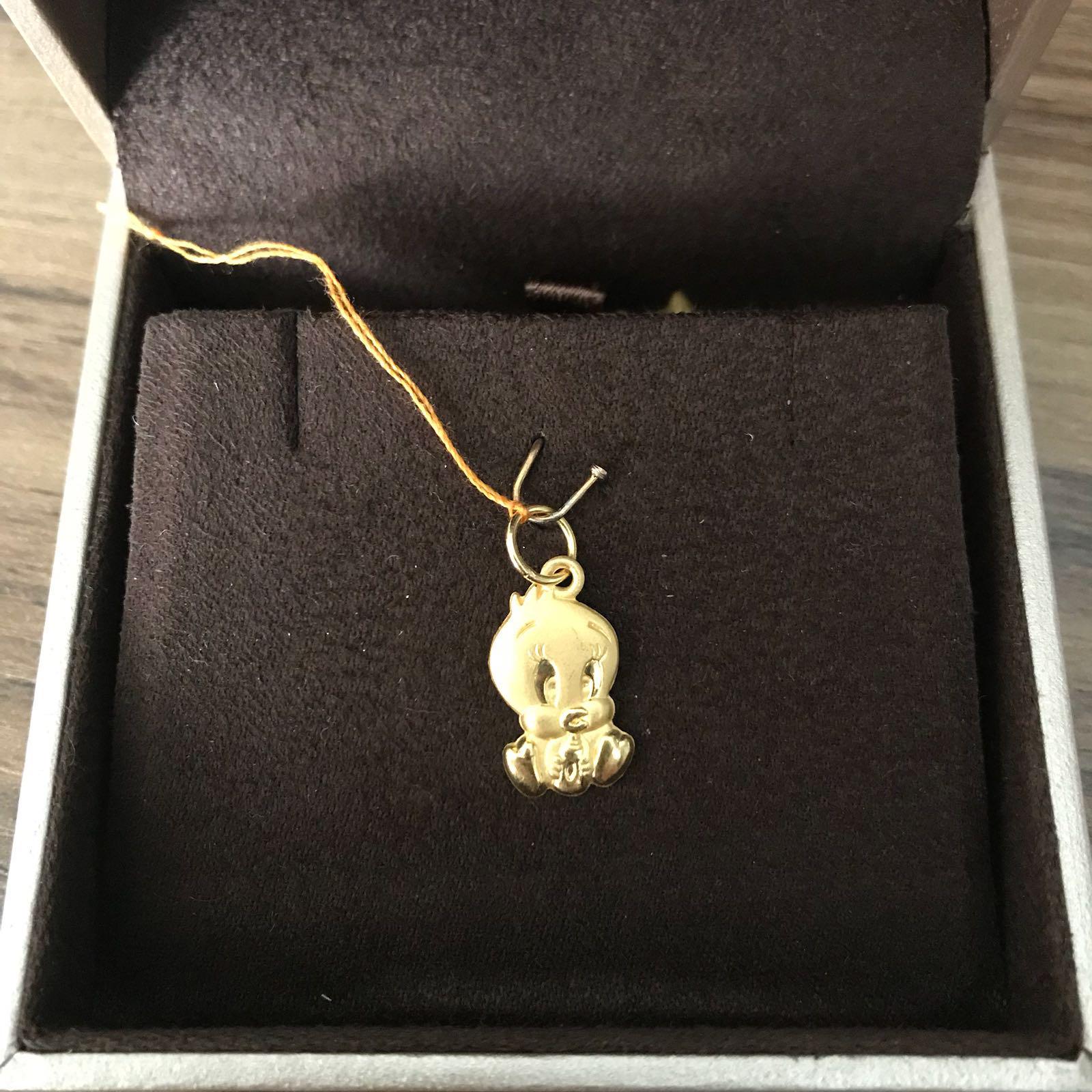 Tweety Bird 916 Gold Pendant